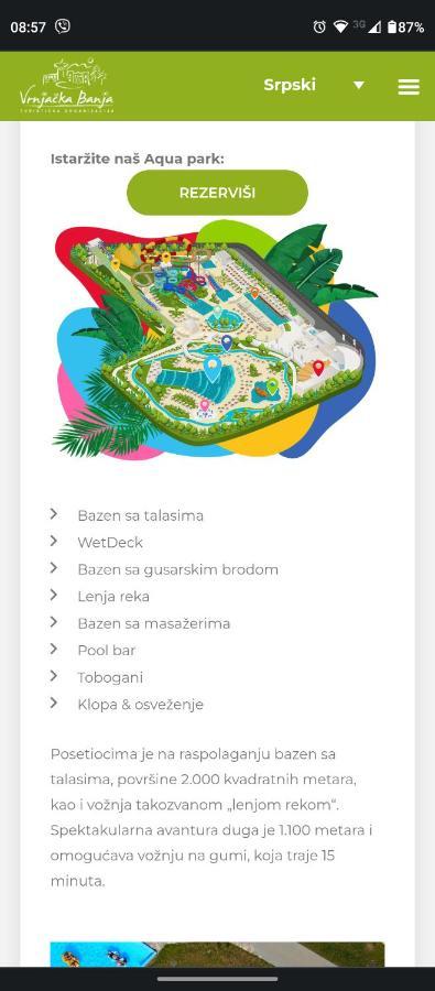 Apartman Raj Vrnjačka Banja Kültér fotó